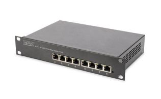 SWITCH DIGITUS RJ45 GB 10/100/1000 MBPS 8 PUERTOS 10" RACK
