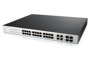 SWITCH ZYXEL NSW100-28P 24XRJ45 GIGABIT 4XSFP L2 POE 802.3af NEBULA CLOUD CPNTIN