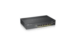 SWITCH ZYXEL 10 PUERTOS SMART MANAGED SERIE GS 8X GB COBRE 2X GB DUAL
