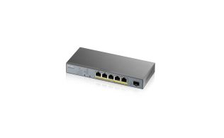 SWITCH ZYXEL GS1350-6HP 5 PUERTOS GESTIONABLE CAPA 2