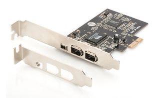 TARJETA EXPANSION DIGITUS PCI EXPRESS FIREWIRE 1 EXTER 1394MINI 2X EXT. 1394S