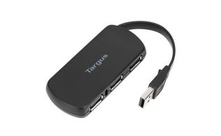 HUB USB TARGUS 4 PUERTOS USB NEGRO