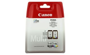 TINTA CANON PG545 CL546 PACK2 NEGRO COLOR