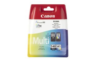TINTA CANON PG540 CL541 PACK NEGRO CIAN MAGENTA AMARILLO