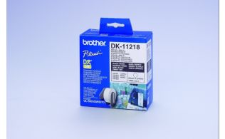 ETIQUETAS BROTHER CIRCULARES 24MM 1000 UNIDADES DE PAPEL