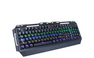 TECLADO GAMING WOXTER STINGER RX 1000 K ALAMBRICO RETROILUMINADO MECANICO