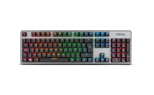 TECLADO GAMING KROM KERNEL USB RETROILUMINADO MECANICO NEGRO
