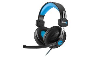 AURICULARES GAMING SHARKOON RUSH ER2 AZUL MICROFONO ALAMBRICO
