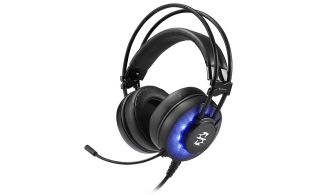 AURICULARES GAMING SHARKOON SKILLER SGH2 NEGRO MICROFONO ALAMBRICO LED