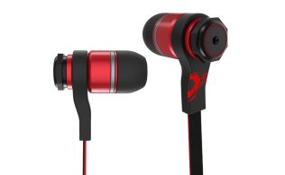 AURICULAR GAMING OZONE TRIFX ROJO NEGRO MICROFONO ALAMBRICO