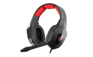 AURICULARES GAMING GENESIS ARGON 400 NEGRO ROJO