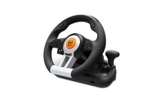 VOLANTE Y PEDALES KROM K-WHEEL MULTIPLATAFORMA NEGRO
