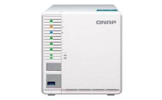 NAS QNAP TS-351-4G 3 BAHIAS 2,4 GHZ BLANCO