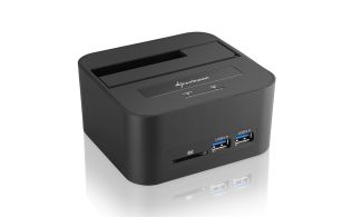 DOCKING STATION SHARKOON QUICK PORT XTHC PRO 2.5"/3.5" SATA USB 3.0