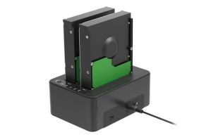 DOCKING STATION SHARKOON QUICKKPORT DUO CLONE SATA USB 3.1