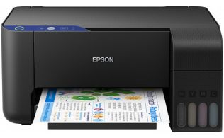 IMPRESORA EPSON MULTIFUNCION ECOTANK L3111 NEGRO