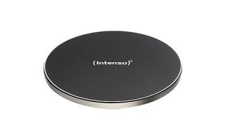 CARGADOR INTENSO Qi INALAMBRICO 10W ALUMINIO NEGRO RAPIDO