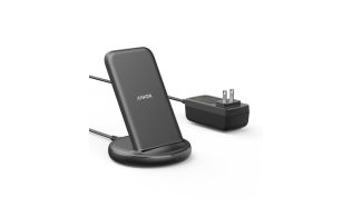 CARGADOR QI INALAMBRICO ANKER POWER WAVE II STAND 15W NEGRO