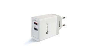 CARGADOR EIGHTT USB QUALCOOM 3.0 12W 2 PUERTOS 1X12V1.5A9V 1.8A5V 2.4A1X5V 2.4A