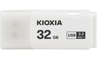 USB 3.2 KIOXIA 32GB U301 BLANCO