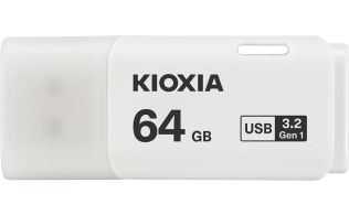 USB 3.2 KIOXIA 64GB U301 BLANCO