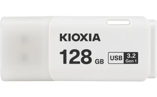 USB 3.2 KIOXIA 128GB U301 BLANCO