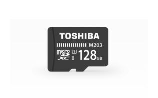 MICRO SD TOSHIBA 128GB M203 UHS-I C10 R100 CON ADAPTADOR