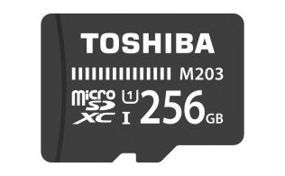 MICRO SD TOSHIBA 256GB M203 UHS-I C10 R100 CON ADAPTADOR