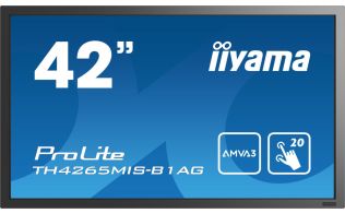 MONITOR IIYAMA TACTIL 42" INFRARROJO FULLHD USB RS232 VGA HDMI ETHERNET