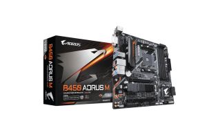 PLACA BASE GIGABYTE B450 AORUS M AM4 MATX 4XDDR4