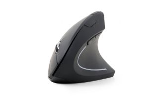 RATON ERGONOMICO GEMBIRD INALAMBRICO NEGRO 6 BOTONES