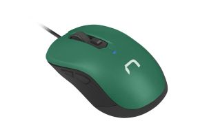RATON NATEC DRAKE OPTICO 3200 DPI VERDE NEGRO