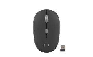 RATON NATEC MARTIN OPTICO INALAMBRICO 1600 DPI NEGRO GRIS