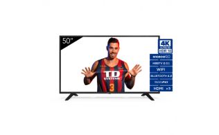 TV TD SYSTEMS K50DLJ11US 50" UHD 4K SMART ANDROIDTV WIFI USB HDMI NEGRA