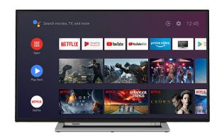 TV TOSHIBA 65UA3A63DG 65" UHD SMART ANDROIDTV WIFI USB HDMI GOOGLE ASSISTA CHOM
