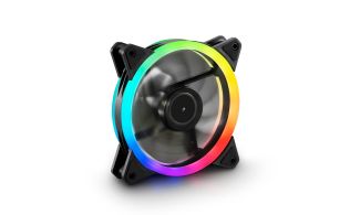 VENTILADOR CAJA SHARKOON SHARK BLADES FAN 120X120X 25,5 MM RGB LED