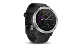 SMARTWATCH GARMIN VIVOACTIVE 3 PLATA CORREA NEGRA