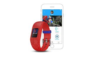 PULSERA DE ACTIVIDAD GARMIN VIVOFIT JR2 SPIDER-MAN ROJA