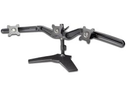ACCESORIO ESCRITORIO DIGITUS SOPORTE PARA 3 MONITORES CARGA MAXIMA 8KG NEGRO
