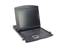CONSOLA MODULAR DIGITUS TFT 17" KVM 1 PUERTO TOUCHPAD ESP NEGRO