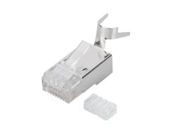CONECTOR DIGITUS RJ45 CAT6A APANTALLADO BOLSAS 100 UDS
