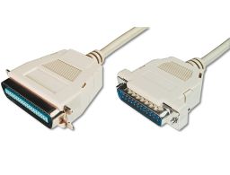 CABLE DIGITUS IMPRESORA D-SUB25 - CENT 36M/M 1.8M PARALELO