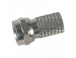 CONECTOR TELEVES F ROSCADO C/ JUNTA (T100) CAJA50