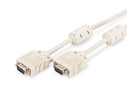 CABLE DIGITUS VIDEO VGA HD15 M/M 3M 3 COAXIAL 7C 2X FERRITA BE