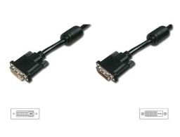 CABLE DIGITUS VIDEO DVI (24+1) 2X FERRITA M/F 10M DVI-D DUAL LINK SW