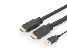 CABLE DIGITUS VIDEO HDMI alta velocidad tipo A m/amp 15m w/Ethernet UltraHD 4K