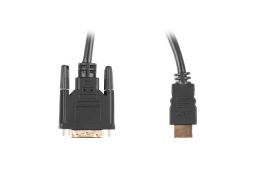 CABLE HDMI LANBERG MACHO/DVI-D 24+1 MACHO 4K DUAL LINK 3M NEGRO