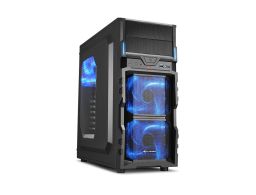 CAJA SHARKOON VG5-W ATX 2XUSB3.0 SIN FUENTE AZUL