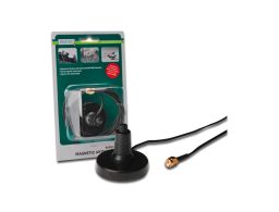 ANTENA DIGITUS MAGNET BASE MOUNT RP-SMA CABLE DE PERDIDA BAJA DE 1.5M