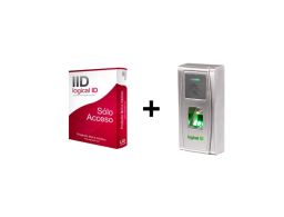 CONTROL PRESENCIA MUZYBAR PACK ACCESO HUELLA LID01N SOFTWARE LITE